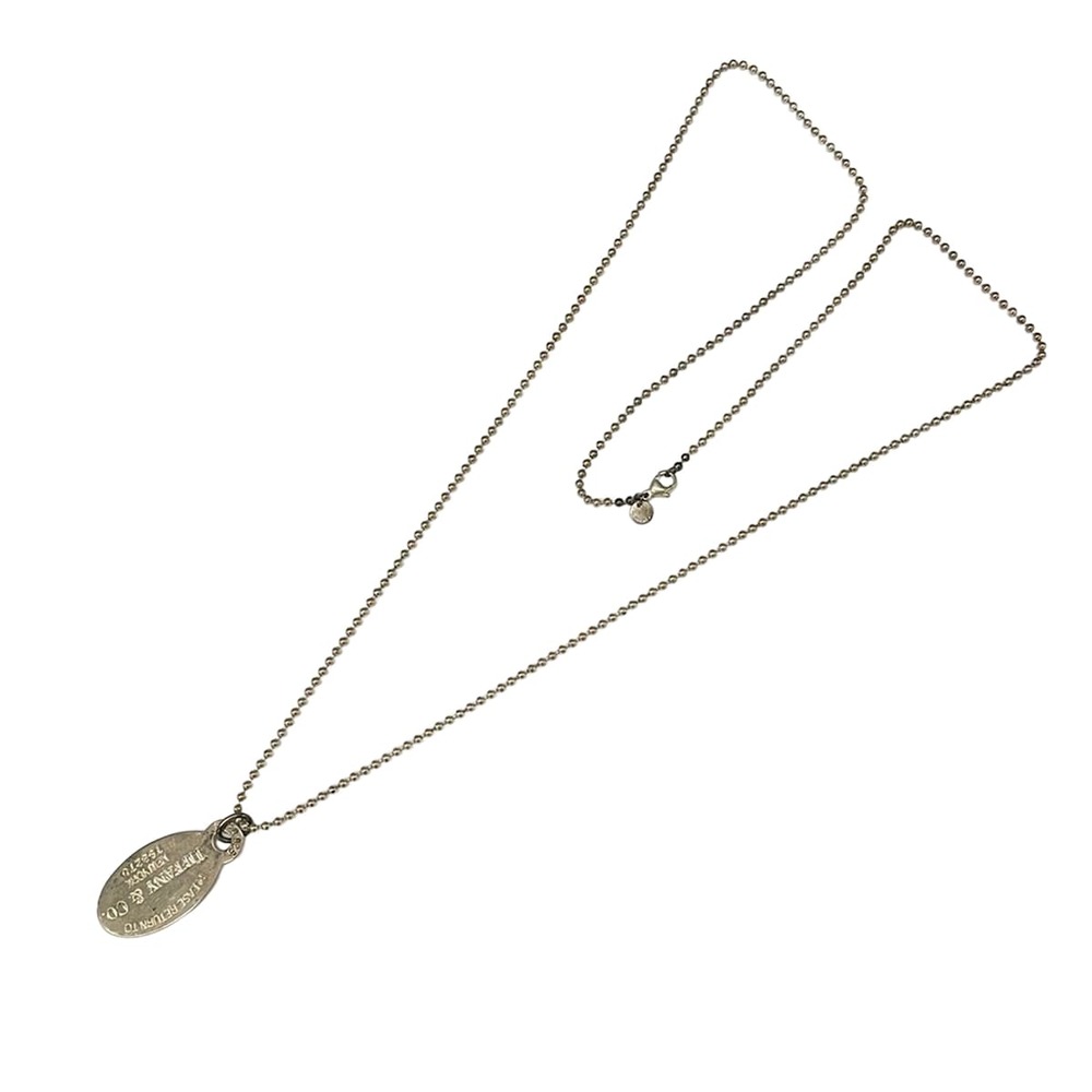Tiffany & Co. Return to Oval Necklace - Picture 2 of 5